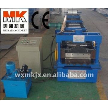 Floor Bearing Plate plane Rolling Forming Machine/Steel decking floor making machine/steel roof sheet decking machine